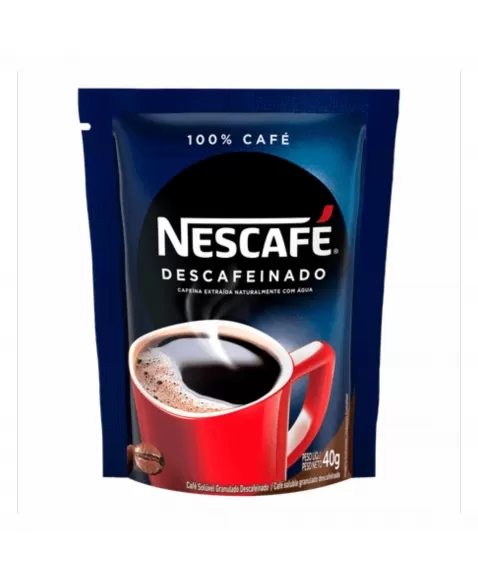 CAFÉ SOLUVEL NESCAFE DESCAFEINADO SACHE 40G