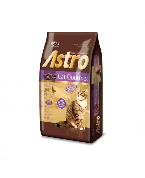 RAÇÃO ASTRO CAT GOURMET 10,1KG