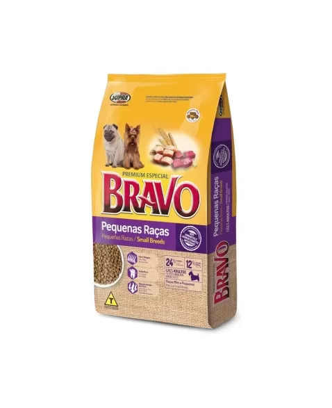 RAÇÃO BRAVO PEQUENAS RAÇAS 10,1KG