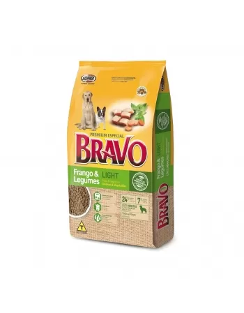 RAÇÃO BRAVO FRANGO E LEGUMES 15KG