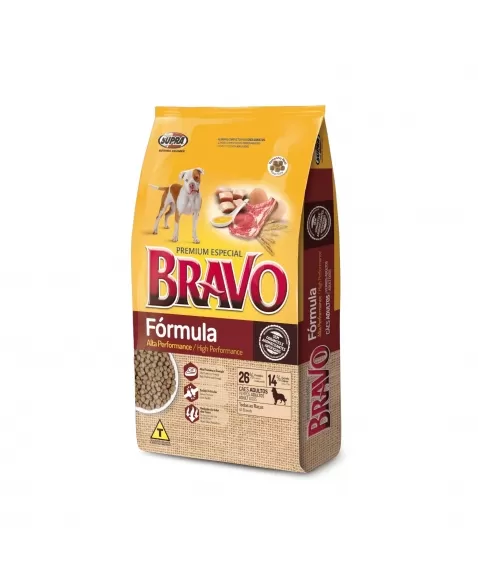 RAÇÃO BRAVO FÓRMULA 20KG