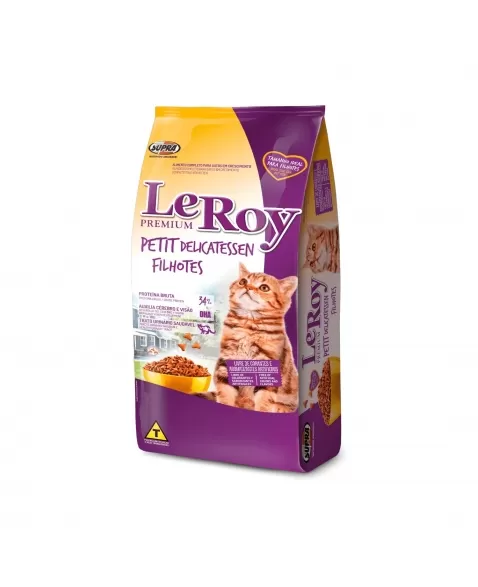 RAÇÃO LEROY PETIT DELICATESSEN FILHOTES 1KG