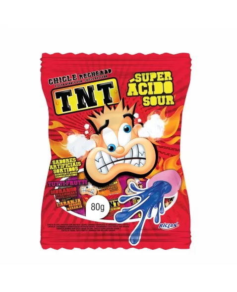 CHICLE TNT SORTIDO 80G