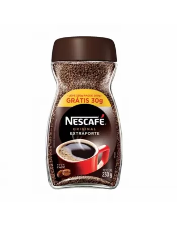 CAFÉ SOLUVEL NESCAFE EXTRA FORTE (LV230/PG200) 230G