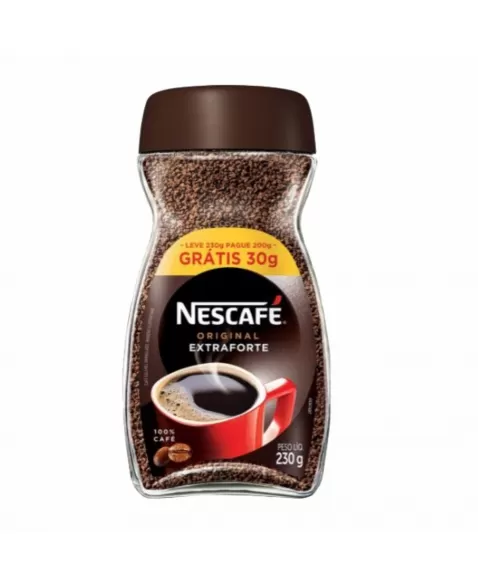 CAFÉ SOLUVEL NESCAFE EXTRA FORTE (LV230/PG200) 230G