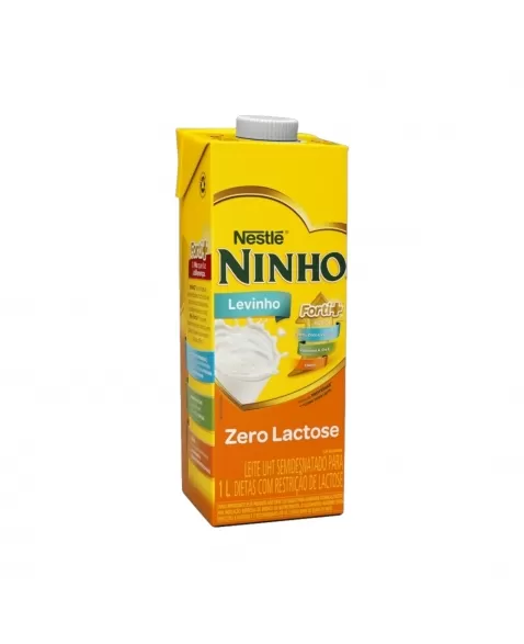 LEITE SEMIDESNATADO NINHO ZERO LACTOSE (LEVINHO) 1L