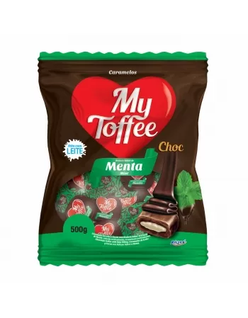 BALA MY TOFFEE CHOCOLATE C/MENTA 500G