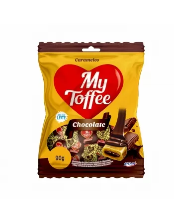 BALA MY TOFFEE LEITE C/CHOCOLATE 90G