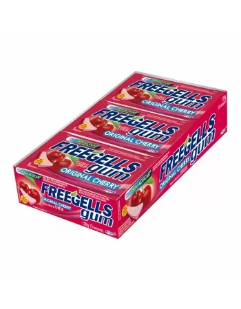 CHICLE FREEGELLS PLAY GUM ORIGINAL CHERRY 15UN