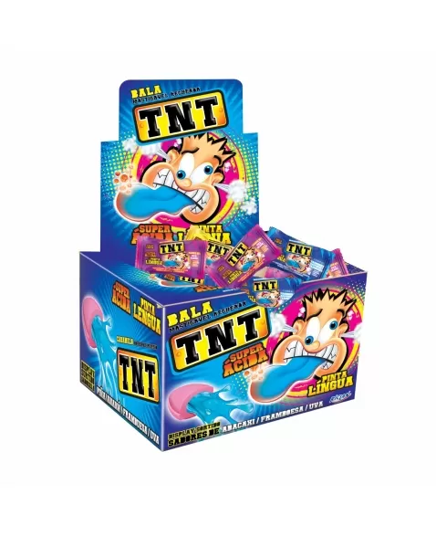 CHICLE TNT PINTA LINGUA SORTIDO 40UN