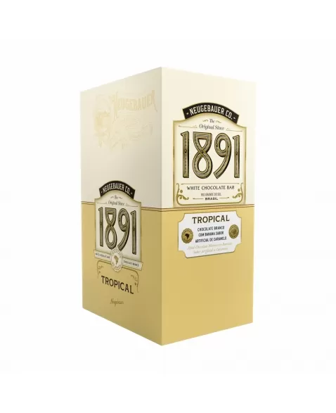 BARRA DE CHOCOLATE 1891 TROPICAL 10X90G