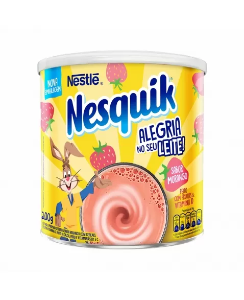 NESQUIK MORANGO LATA 200G